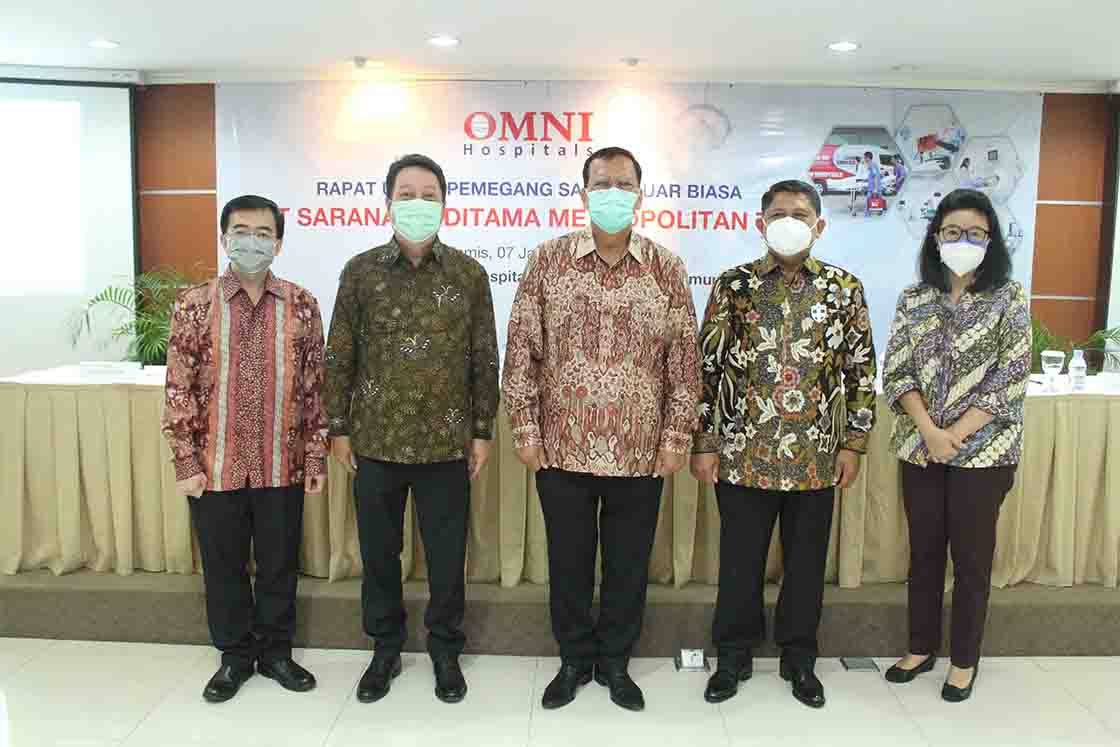 PT Sarana Meditama Metropolitan, Tbk. (SAME) telah mengadakan Rapat Umum Pemegang Saham Luar Biasa (RUPSLB) pada tanggal 7 Januari 2021